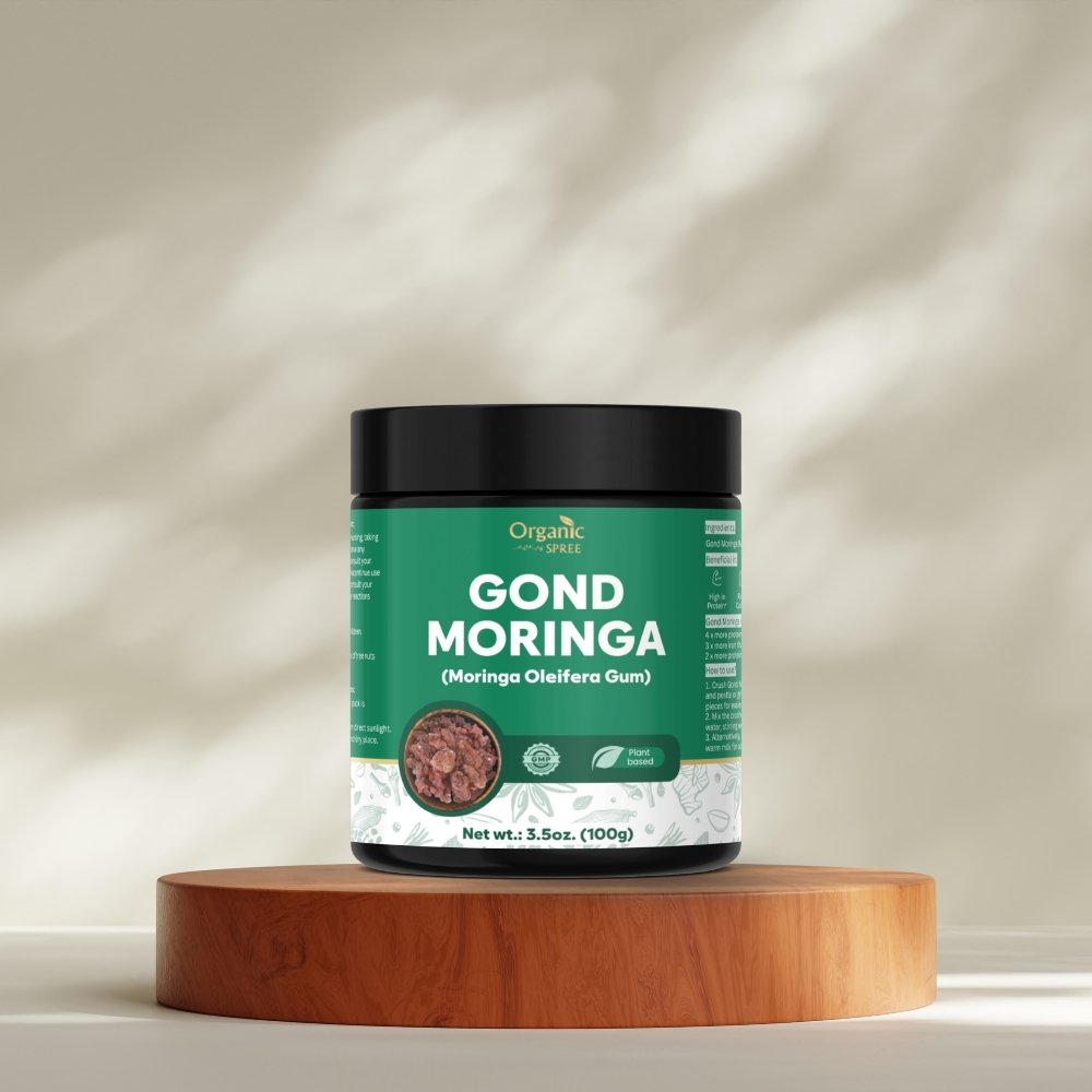 Organic Spree GOND MORINGA 100 grams | Moringa Oleifera Gum | Pure, Natural and Plant based
